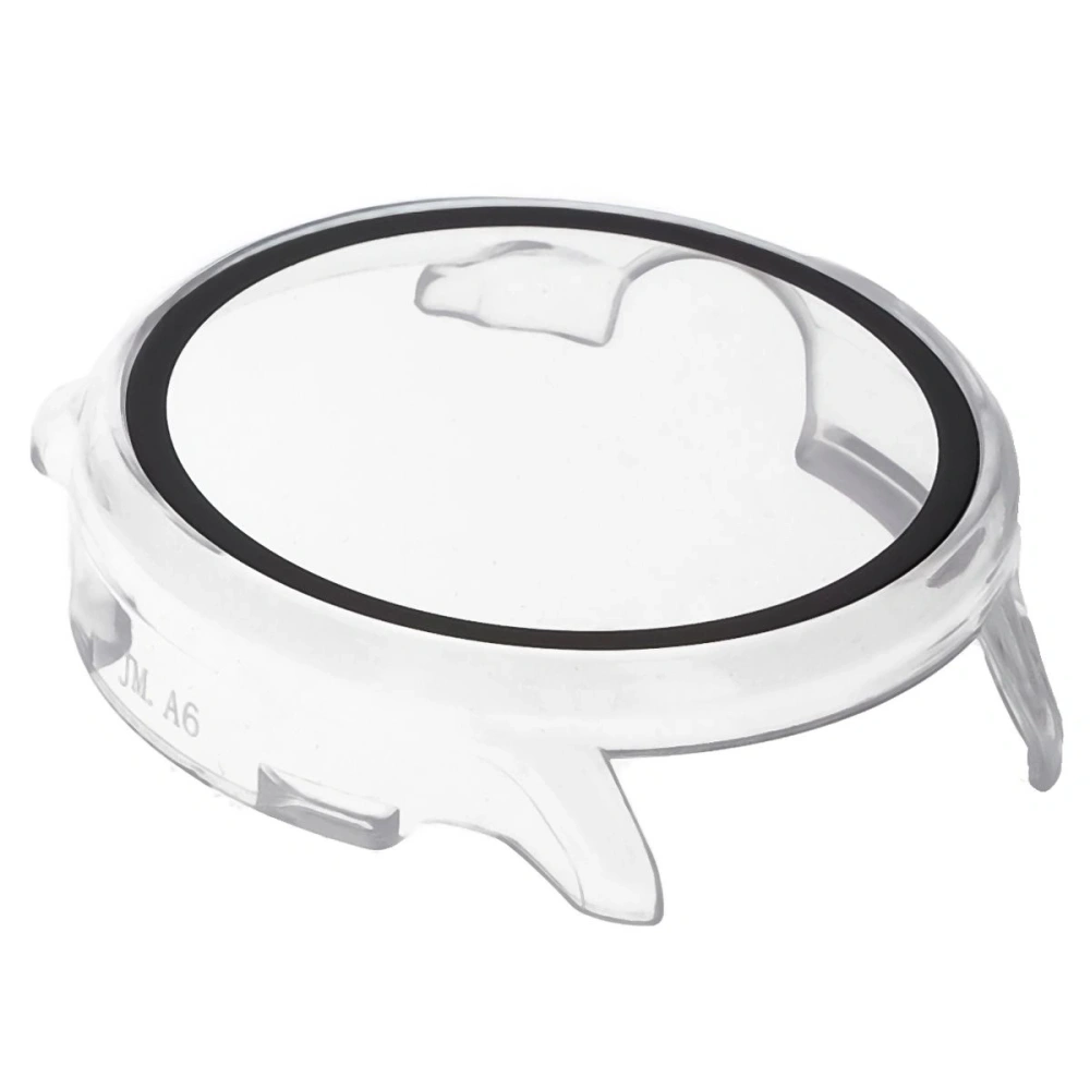 Etui ze szkłem do zegarka Bizon Case+Glass Watch do Garmin Vivoactive 6 przezroczyste