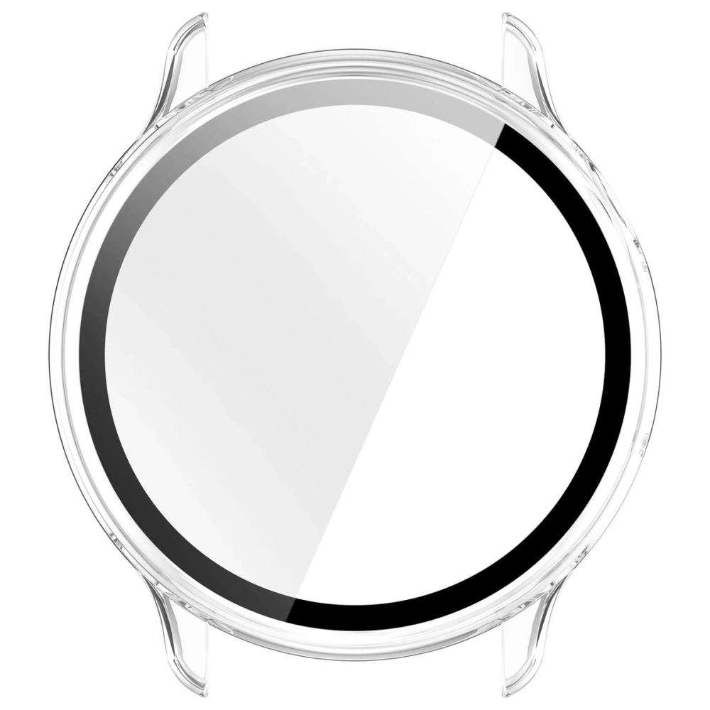 Etui ze szkłem do zegarka Bizon Case+Glass Watch do Garmin Vivoactive 6 przezroczyste