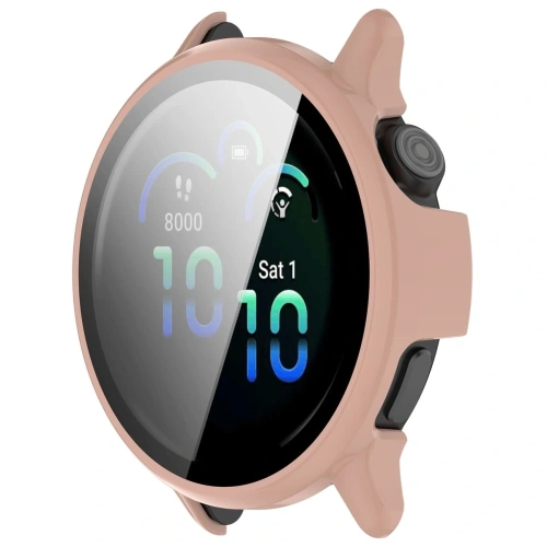 Kup Etui ze szkłem do zegarka Bizon Case+Glass Watch do Garmin Vivoactive 6 różowe - BIZ9231 - {ean13} - Sklep Home Screen