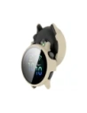 Caz Bizon+Sticlă Ceas Garmin Vivoactive 6 bej