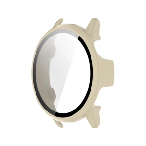 Buy Bizon Case+Glass Watch Garmin Vivoactive 6 beige - BIZ9232 - {ean13} - Home Screen Store Europe