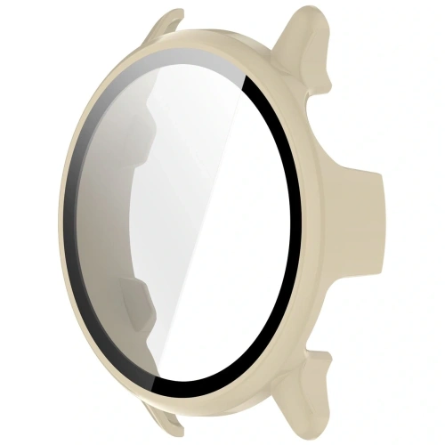 Buy Bizon Case+Glass Watch Garmin Vivoactive 6 beige - BIZ9232 - {ean13} - Home Screen Store Europe