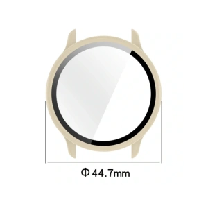 Buy Bizon Case+Glass Watch Garmin Vivoactive 6 beige - BIZ9232 - {ean13} - Home Screen Store Europe