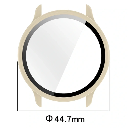 Kup Etui ze szkłem do zegarka Bizon Case+Glass Watch do Garmin Vivoactive 6 beżowe - BIZ9232 - {ean13} - Sklep Home Screen