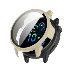 Kup Etui ze szkłem do zegarka Bizon Case+Glass Watch do Garmin Vivoactive 6 beżowe - BIZ9232 - {ean13} - Sklep Home Screen