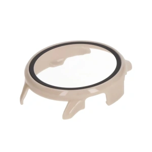 Buy Bizon Case+Glass Watch Garmin Vivoactive 6 beige - BIZ9232 - {ean13} - Home Screen Store Europe