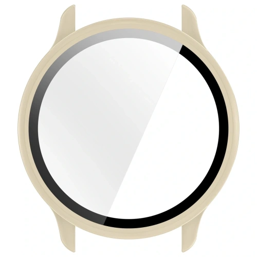 Kup Etui ze szkłem do zegarka Bizon Case+Glass Watch do Garmin Vivoactive 6 beżowe - BIZ9232 - {ean13} - Sklep Home Screen
