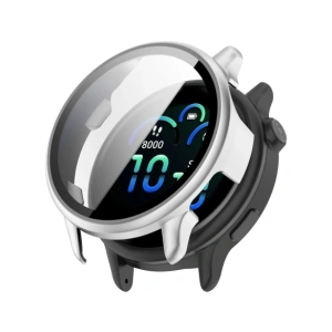 Kup Etui ze szkłem do zegarka Bizon Case+Glass Watch do Garmin Vivoactive 6 satynowo srebrne - BIZ9235 - {ean13} - Sklep Home Screen