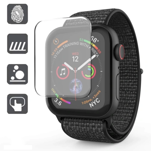 Kup 2x Szkło hartowane z klejem UV Whitestone Dome Glass Apple Watch 4/5/6/7/SE/8/9 40/41MM Clear - WSD032 - {ean13} - Sklep Home Screen