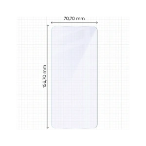 Elastyczne szkło hybrydowe Bizon Glass Mule do Vivo X200 Pro