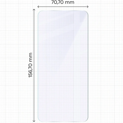 Kup Elastyczne szkło hybrydowe Bizon Glass Mule do Vivo X200 Pro - BIZ9240 - {ean13} - Sklep Home Screen