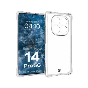 Kup Elastyczne etui + 2x folia na ekran Bizon Case Clear Pack do Xiaomi Redmi Note 14 Pro 5G - BIZ9241 - {ean13} - Sklep Home Screen