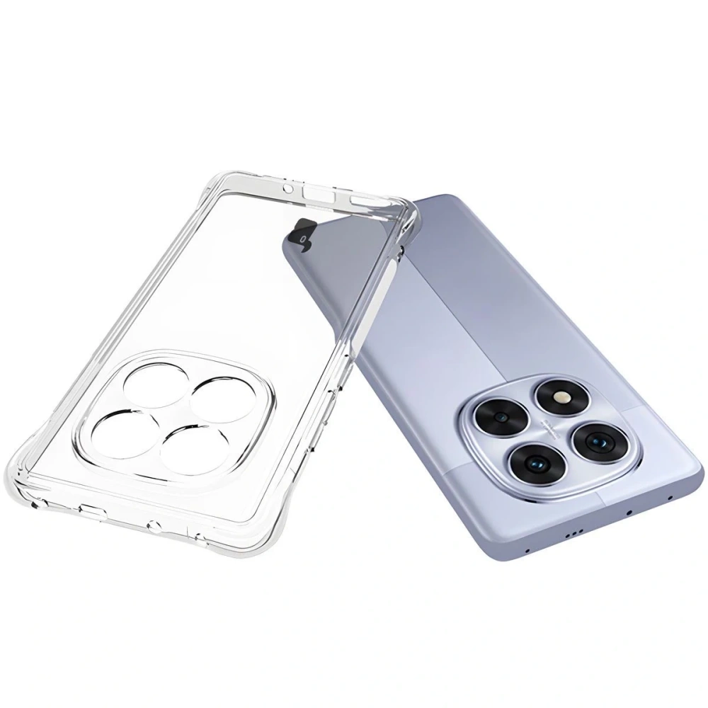 Etui + 2x folia na ekran Bizon Case Clear Pack do Xiaomi Redmi Note 14 Pro 5G