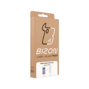Kup Husa flexibilă Bizon Case Clear Pack + 2x folie de protecție pentru ecran Xiaomi Redmi Note 14 Pro 5G - BIZ9241 - {ean13} - Sklep Home Screen