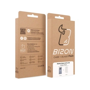 Kup Elastyczne etui + 2x folia na ekran Bizon Case Clear Pack do Xiaomi Redmi Note 14 Pro 5G - BIZ9241 - {ean13} - Sklep Home Screen
