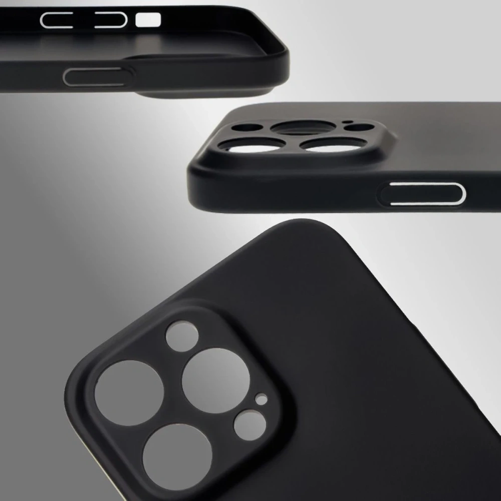 Etui Bizon Case Łupka do Apple iPhone 14 Pro Max czarne