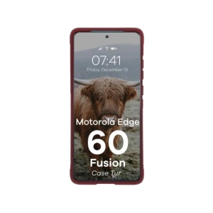 Buy Bizon Case Tur Motorola Edge 60 Fusion burgundy - BIZ9244 - {ean13} - Home Screen Store Europe