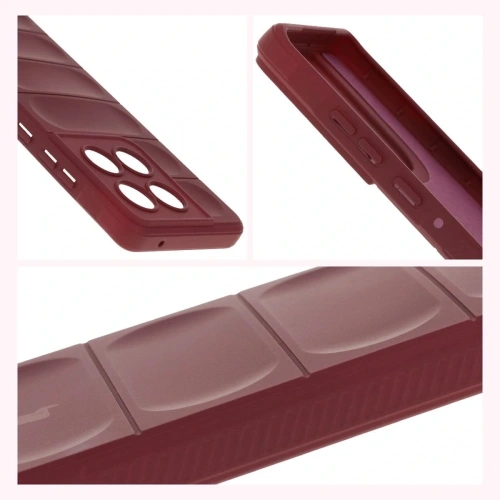 Buy Bizon Case Tur Motorola Edge 60 Fusion / Edge 60 burgundy - BIZ9244 - {ean13} - Home Screen Store Europe