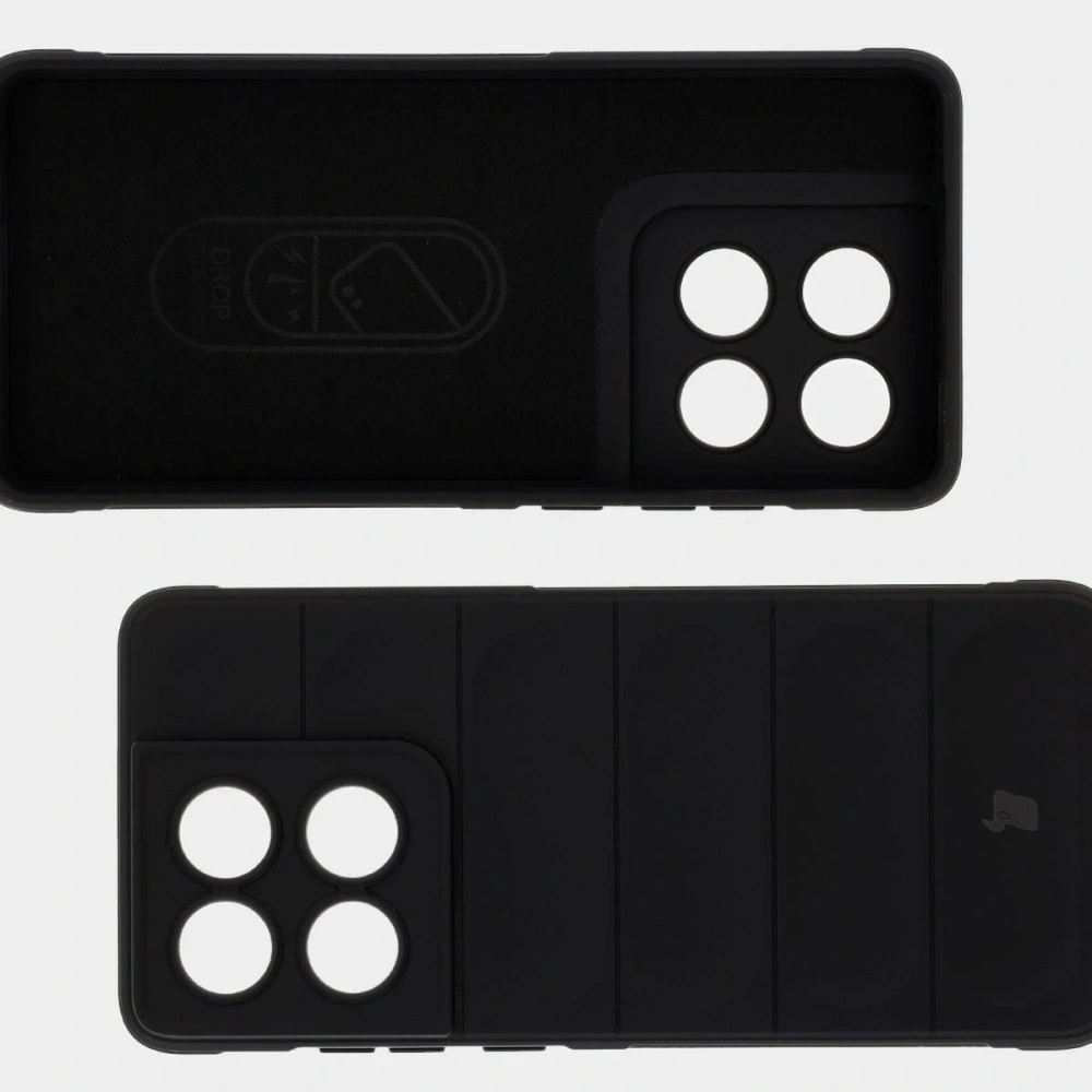 Pancerne etui Bizon Case Tur do Motorola Edge 60 Fusion / Edge 60 czarne