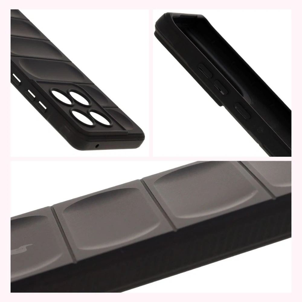 Pancerne etui Bizon Case Tur do Motorola Edge 60 Fusion / Edge 60 czarne