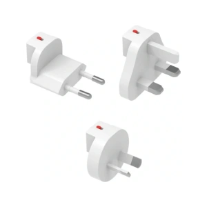Buy 4smarts Worldplug GaN Flex Hybrid Charger 6in1 FlatPlug Slim UK, EU, AU white travel adapter - 4SMR87 - {ean13} - Home Screen Store Europe