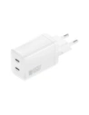 Kup 4smarts PDPlug Dual 45W GaN 2xUSB-C Bílý Nástěnný Nabíječ - 4SMR90 - {ean13} - Sklep Home Screen