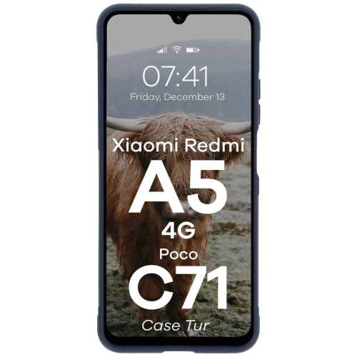 Kup Bizon tok Tur Xiaomi Redmi A5 4G / POCO C71 4G sötétkék - BIZ9249 - {ean13} - Sklep Home Screen
