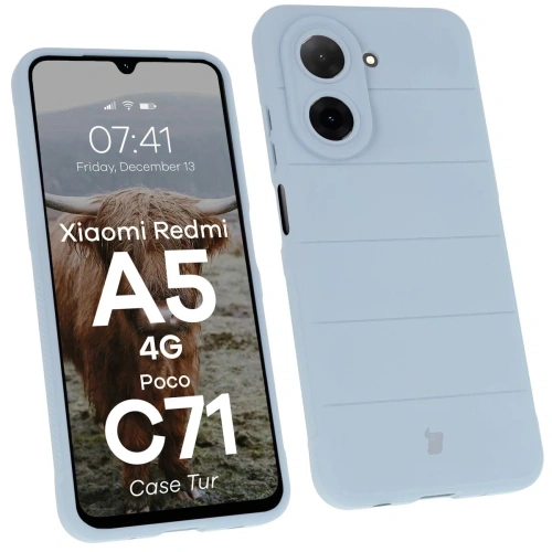Buy Bizon Case Tur Xiaomi Redmi A5 4G / POCO C71 4G light blue - BIZ9250 - {ean13} - Home Screen Store Europe