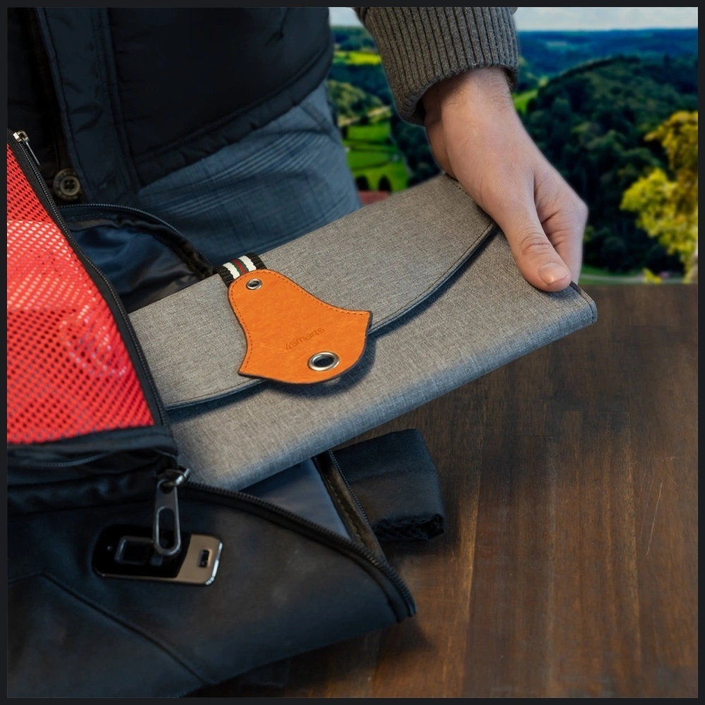 Panel słoneczny 4smarts VoltSolar 20W 2xUSB-A szary