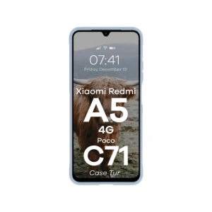 Kup Husa Bizon Tur Xiaomi Redmi A5 4G / POCO C71 4G albastru deschis - BIZ9250 - {ean13} - Sklep Home Screen