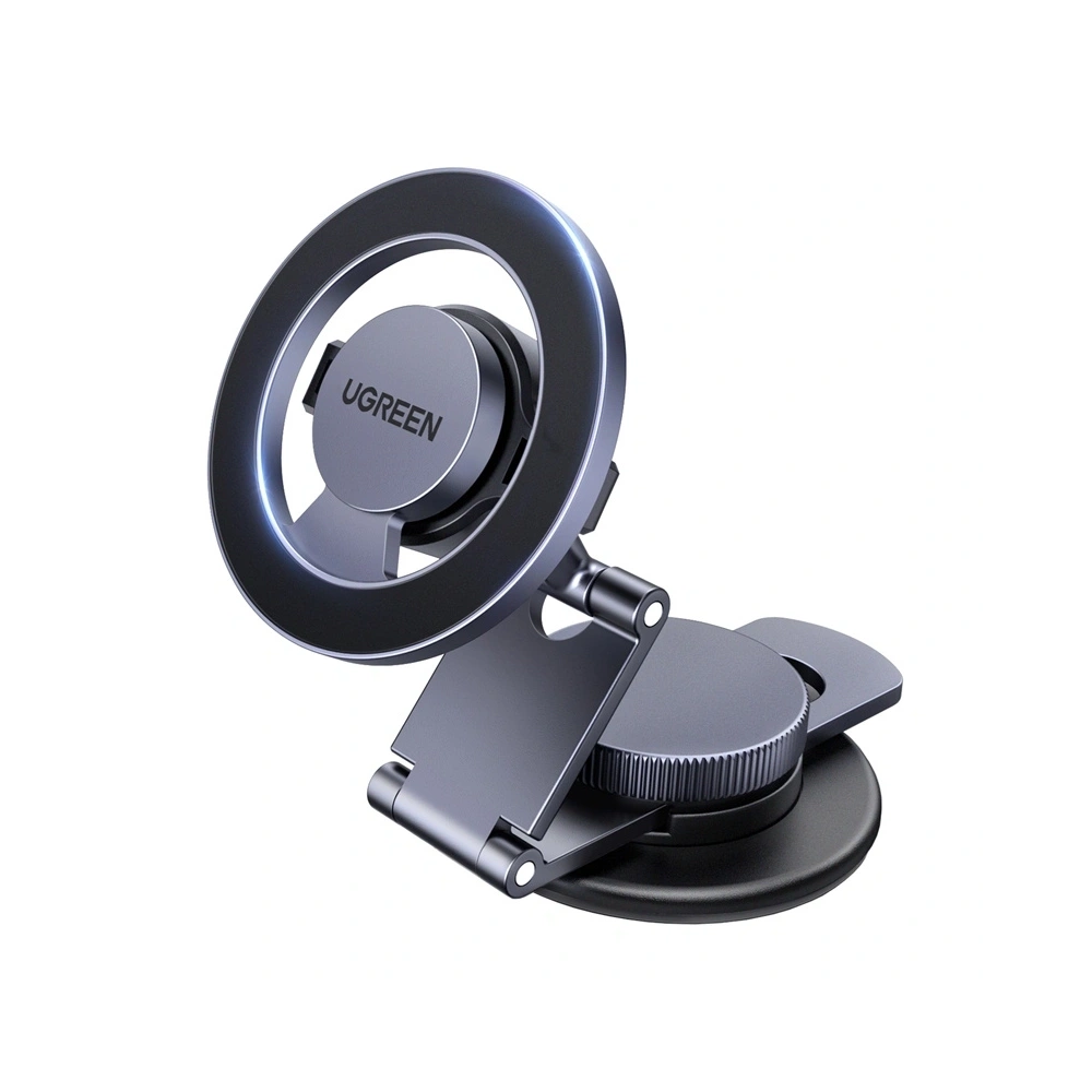 Uchwyt samochodowy na kokpit z ładowarką bezprzewodową UGREEN LP865 MagSafe 15W (czarny)