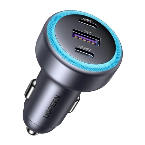Kup UGREEN EC307 Auto nabíječka USB-A, 2xUSB-C 30W (černá) - UGR5630 - {ean13} - Sklep Home Screen
