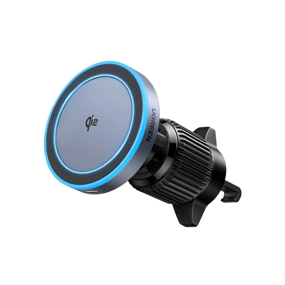Uchwyt samochodowy do kratki z ładowarką bezprzewodową UGREEN W708 MagSafe 15W