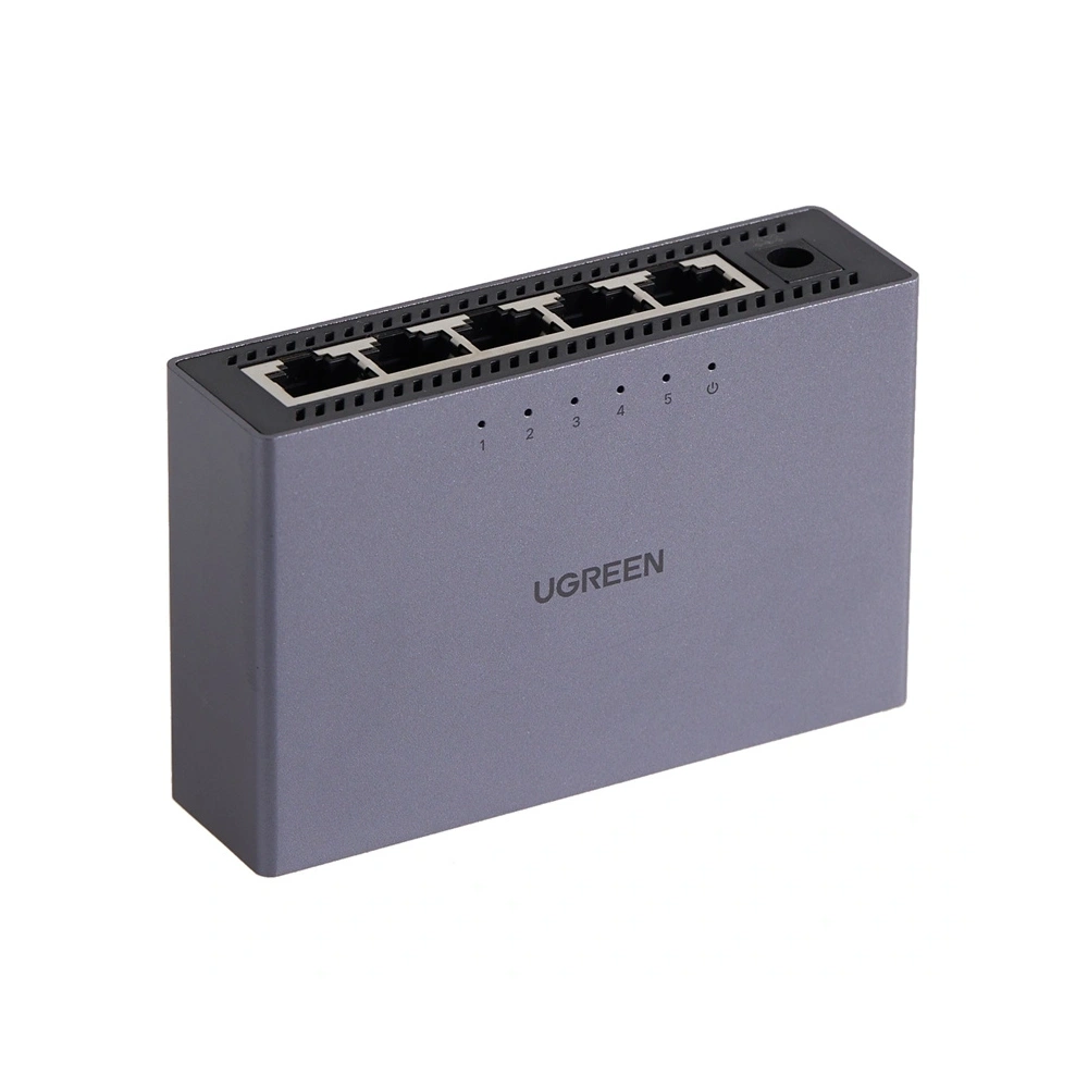 Przełącznik Switch UGREEN CM633 5-portowy GigaBit Ethernet (czarny)