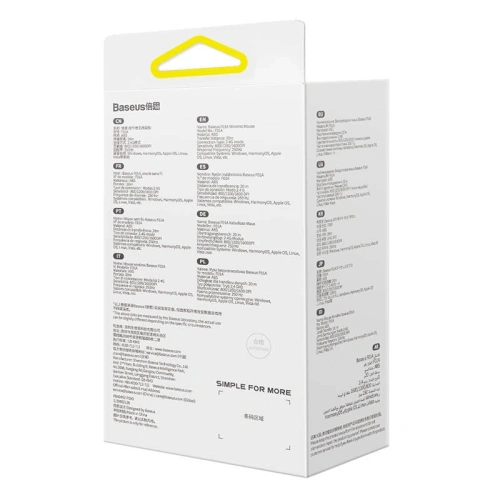 Kup Mouse Wireless Baseus F01A 2.4G 1600DPI (Gri) - BSU8958 - {ean13} - Sklep Home Screen