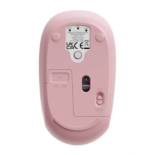 Kup Baseus F01B Tri-Mode Wireless Mouse 2.4G BT 5.0 1600 DPI (rosa) - BSU8959 - {ean13} - Sklep Home Screen