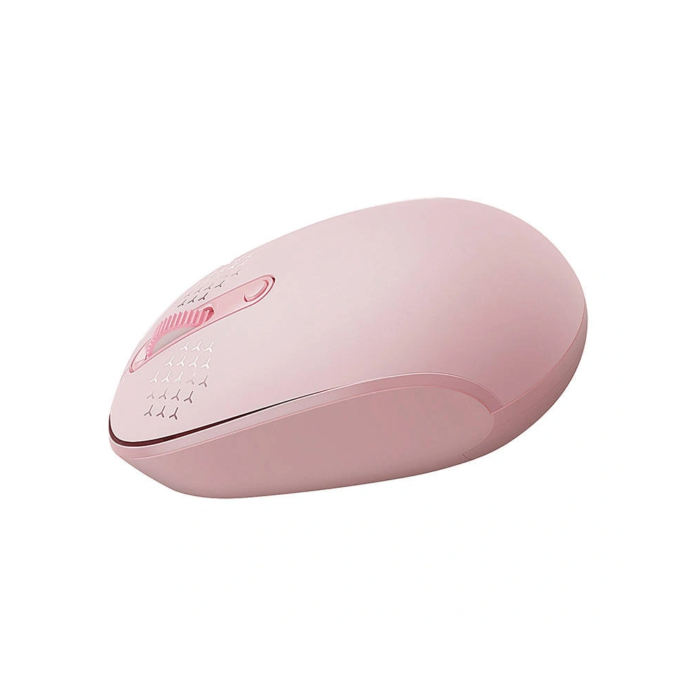 Bezprzewodowa myszka Baseus F01B Tri-Mode 2.4G BT 5.0 1600 DPI(różowa)