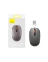 Bezprzewodowa myszka Baseus F01B Tri-Mode 2.4G BT 5.0 1600 DPI (szara)