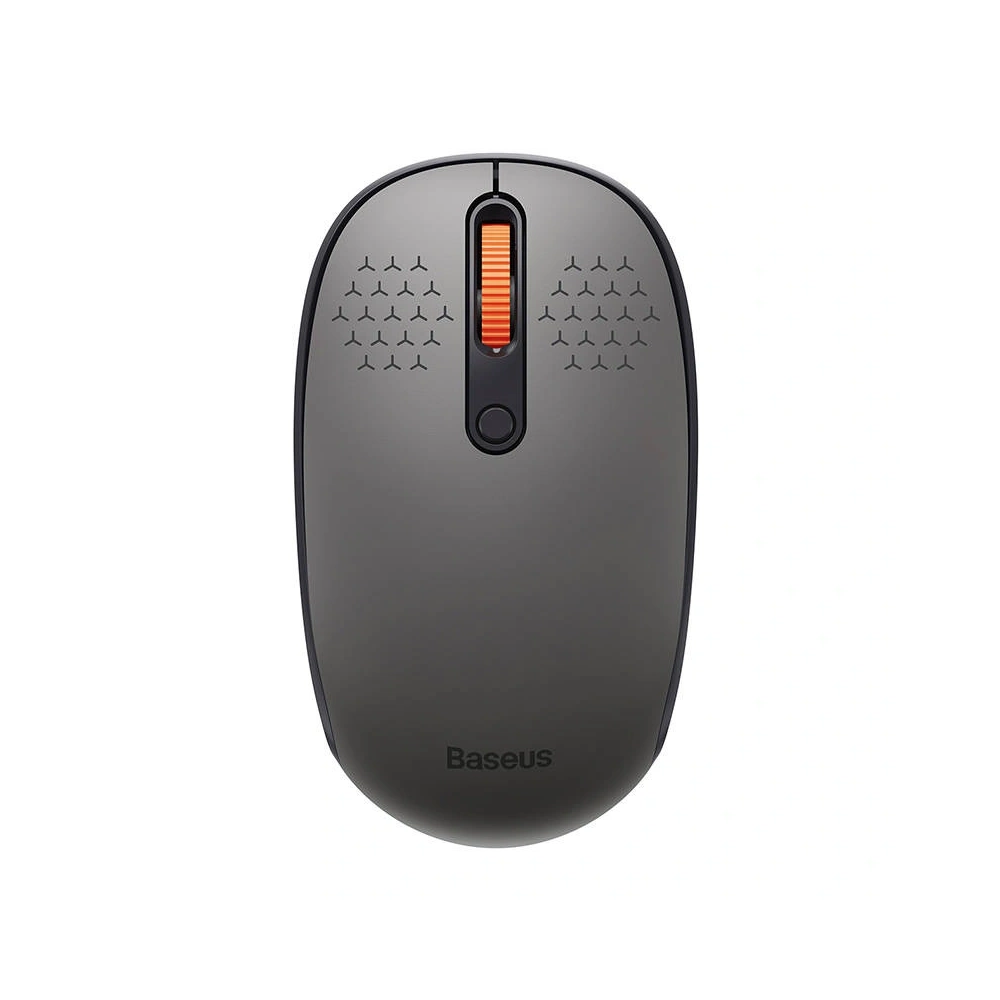 Bezprzewodowa myszka Baseus F01B Tri-Mode 2.4G BT 5.0 1600 DPI (szara)