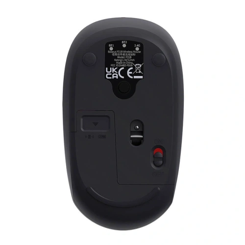 Buy Baseus F01B Tri-Mode Wireless Mouse 2.4G BT 5.0 1600 DPI (gray) - BSU8960 - {ean13} - Home Screen Store Europe