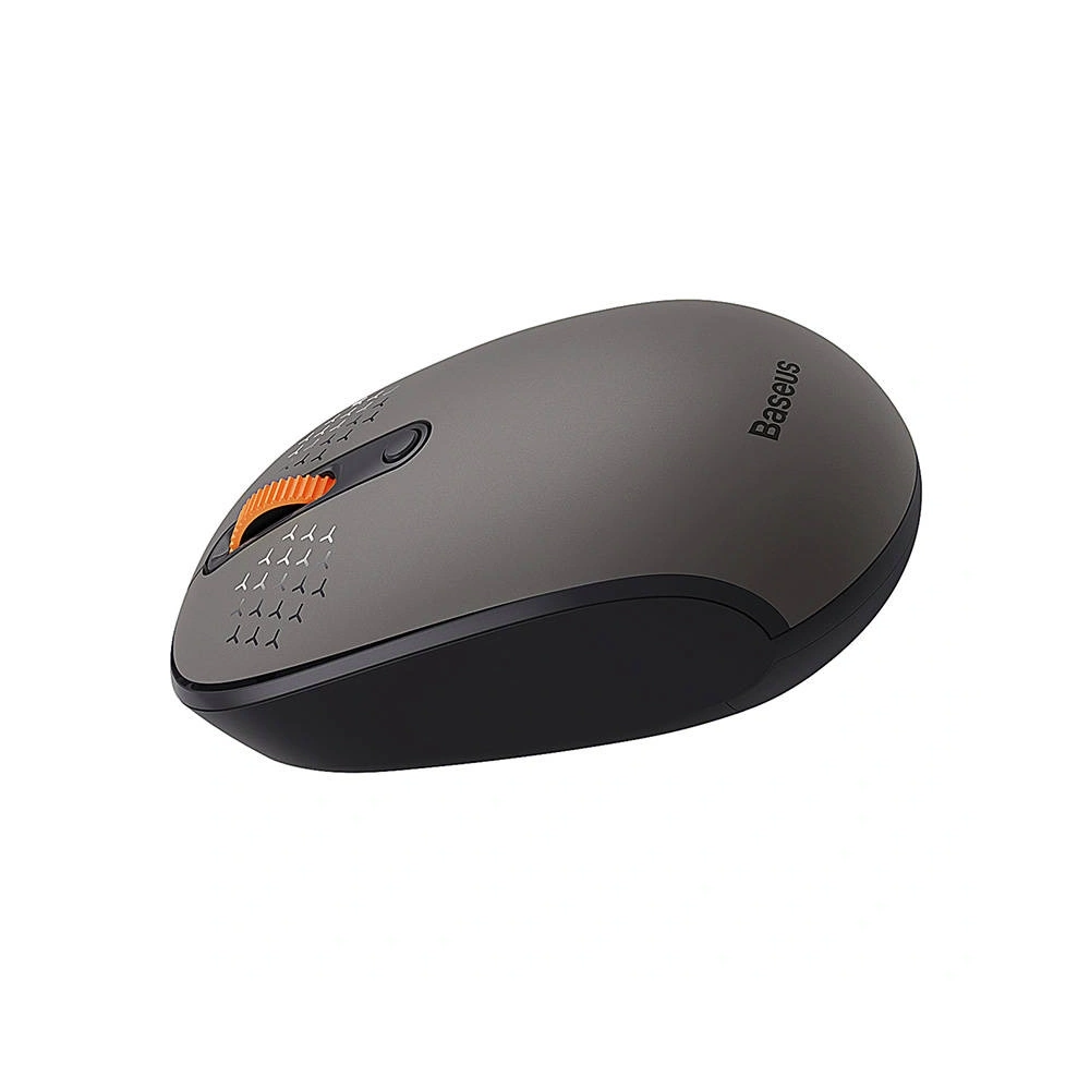 Bezprzewodowa myszka Baseus F01B Tri-Mode 2.4G BT 5.0 1600 DPI (szara)