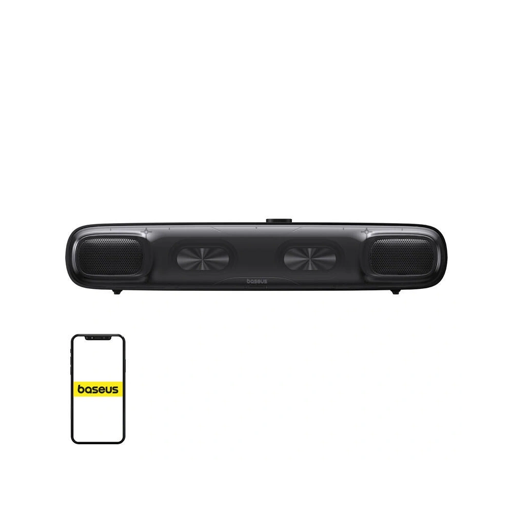 Mini Soundbar Baseus AeQur (czarny)