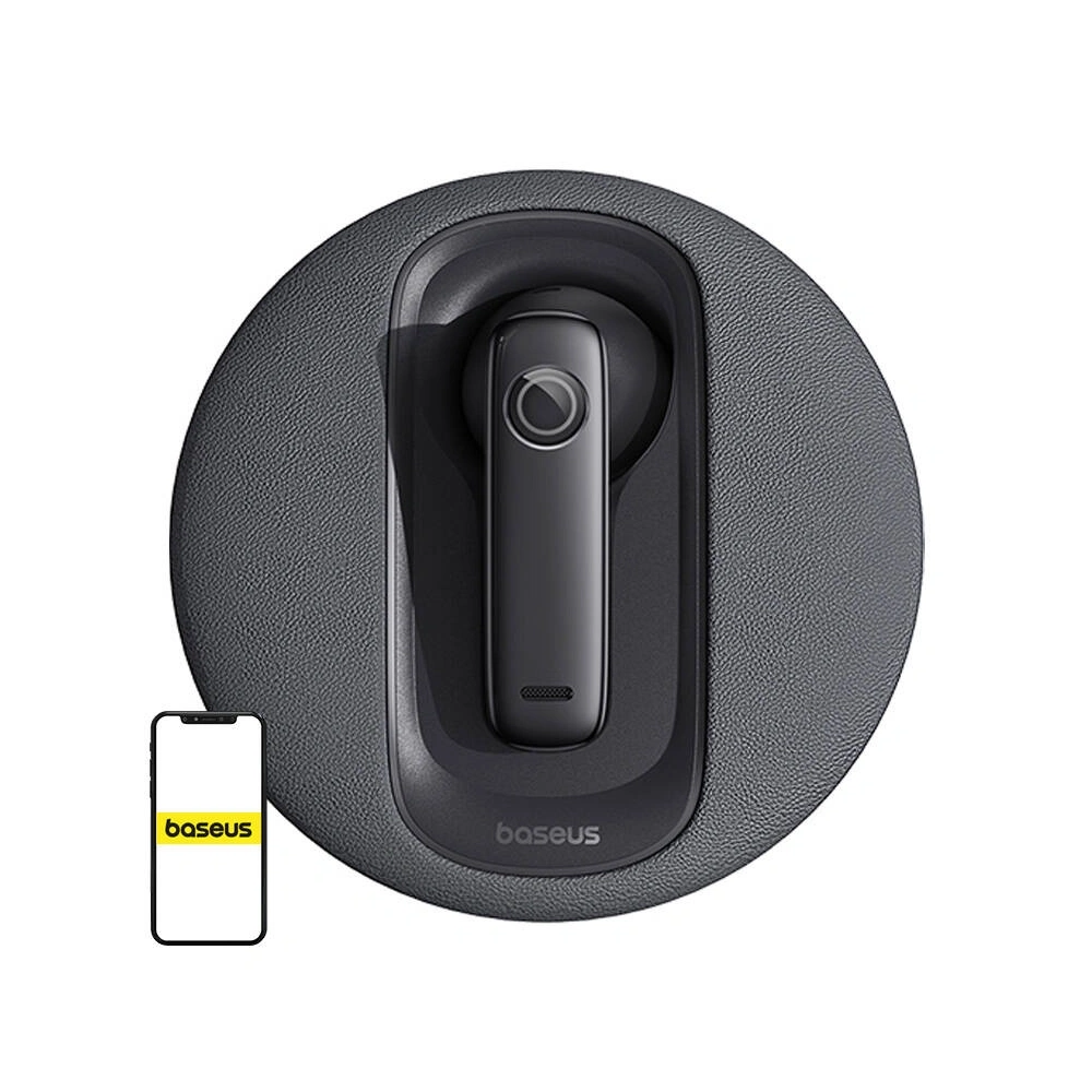 Inteligentna słuchawka bezprzewodowa Baseus CM10 (czarny)