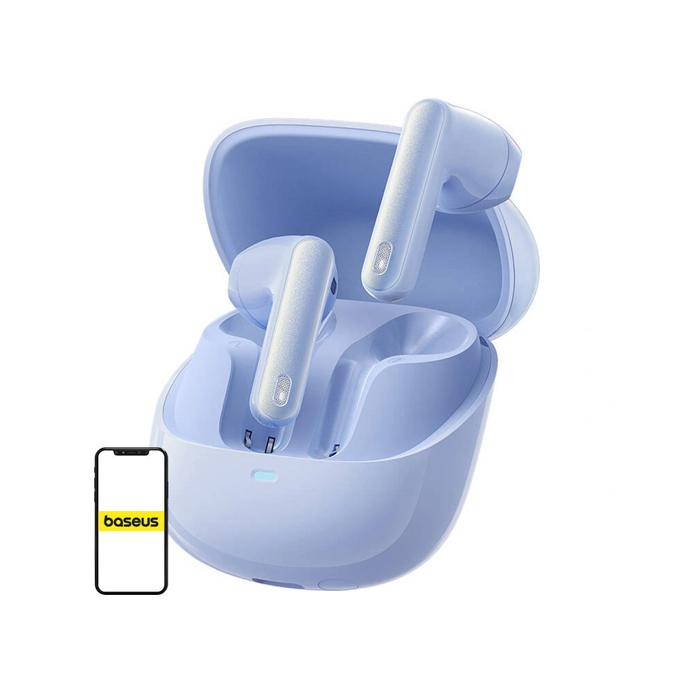 Bezprzewodowe słuchawki douszne TWS Baseus Bowie M3 (niebieskie)