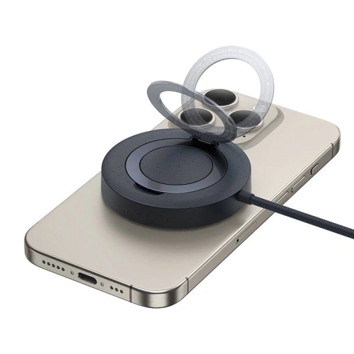 Kup Podstawka ładująca 15W Baseus Simple Mini4 MagSafe (czarna) - BSU8965 - {ean13} - Sklep Home Screen