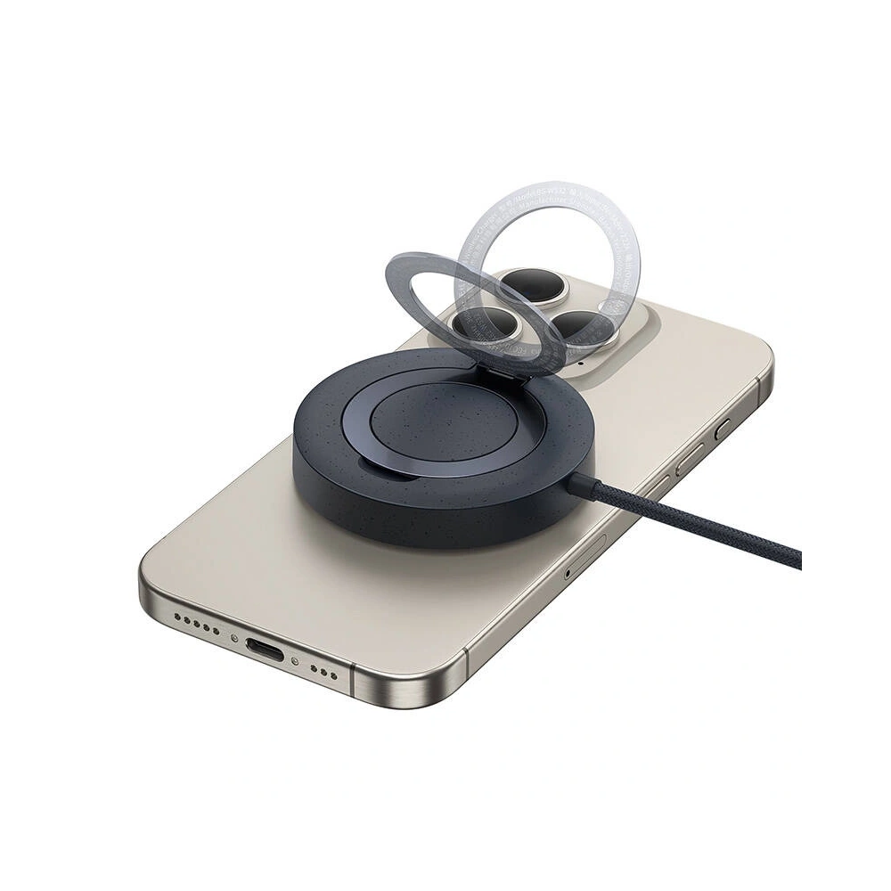 Podstawka ładująca 15W Baseus Simple Mini4 MagSafe (czarna)