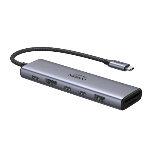 Buy UGREEN 7in1 Adapter USB-A 3.2, 2xUSB-C 3.2, USB-C Pass-through, HDMI 4K60Hz, SD/TF - UGR5638 - {ean13} - Home Screen Store Europe