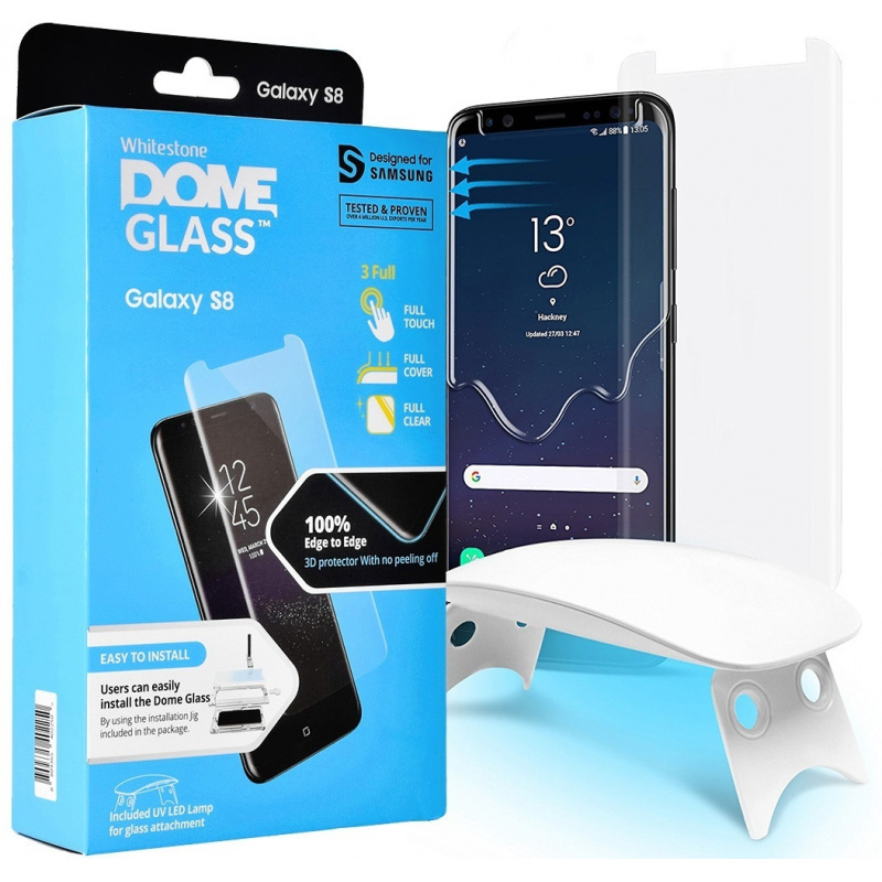 Buy Whitestone Dome Glass Samsung Galaxy S8 Plus - 8809365402243 - WSD002 - Homescreen.pl
