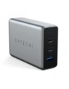 Buy Satechi PD GaN Charger 100W 100W USB-A, 2xUSB-C (space gray) - STH192 - {ean13} - Home Screen Store Europe