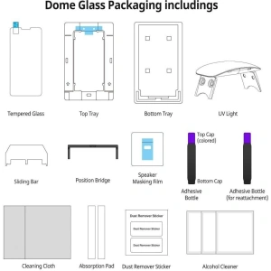 Kup Szkło hartowane z klejem UV Whitestone Dome Glass Apple iPhone SE 2022/SE 2020/8/7 - WSD039 - {ean13} - Sklep Home Screen